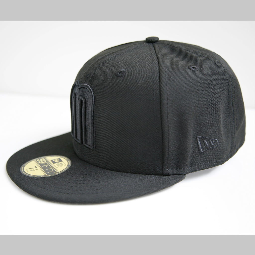 New Era Mexico 59Fifty Men's Fitted Hat World Baseball Limited-Edition Blk RARE