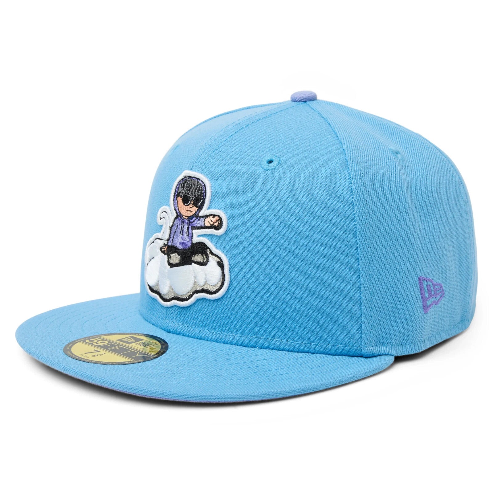 SB X NEW ERA MUSICA  3 FITTED HAT- SKY BLUE (7 3/8") NEW LIMITED EDITION