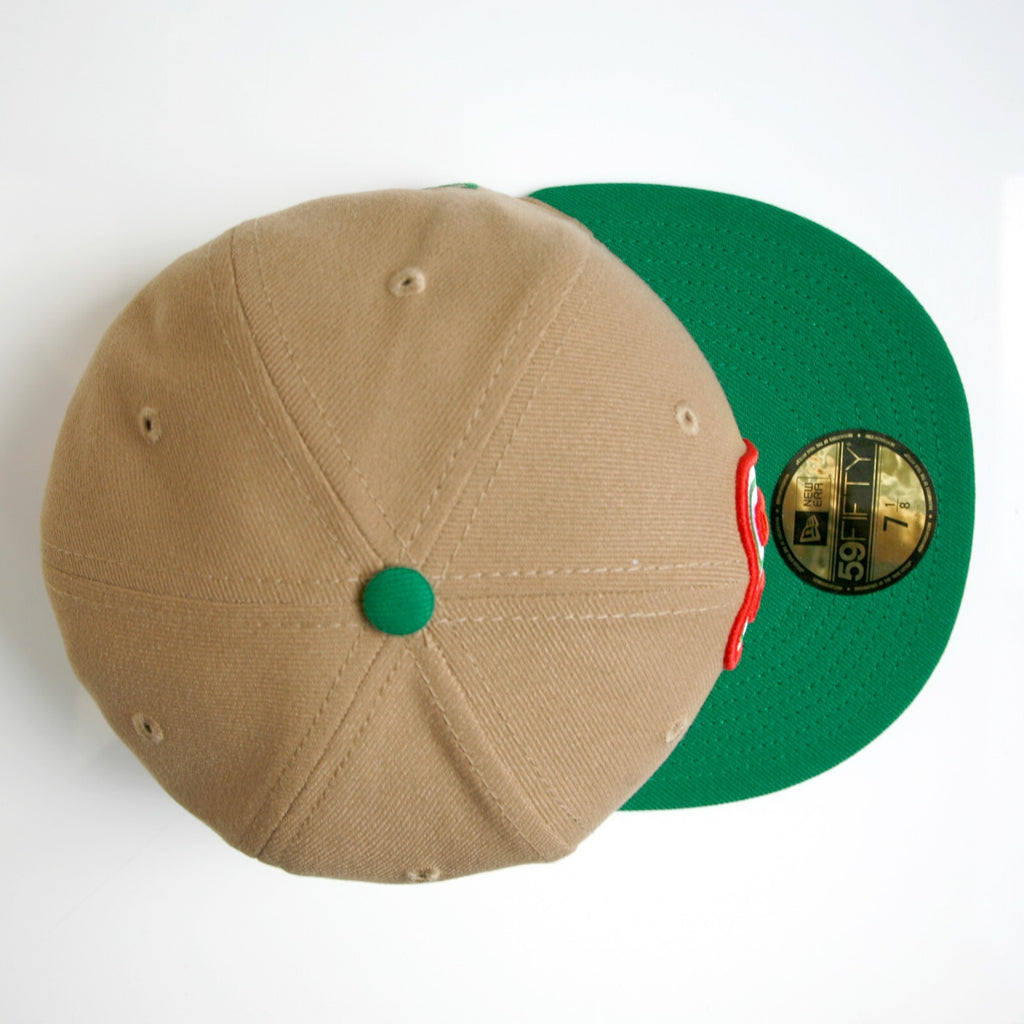 New Era Mexico 59Fifty Fitted Cap WBC Limited-Edition Khaki/Green/Gray