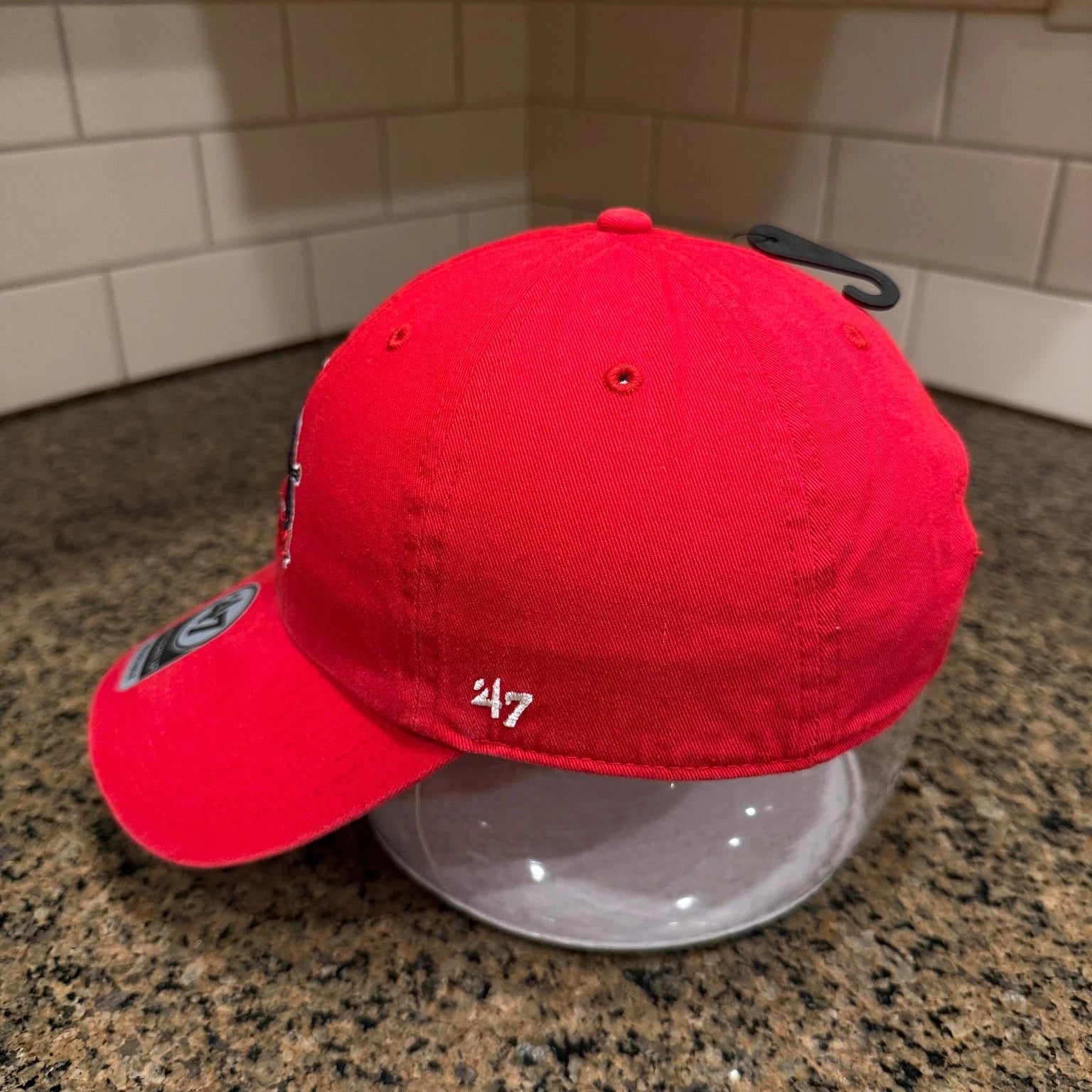 St. Louis Cardinals '47 Clean Up Baseball Cap Hat Adjustable Red MLB New
