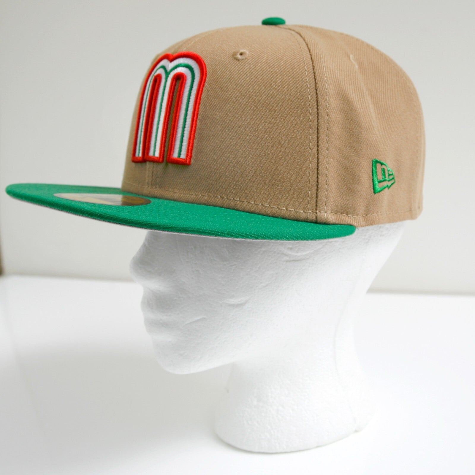 New Era Mexico 59Fifty Fitted Cap WBC Limited-Edition Khaki/Green/Gray