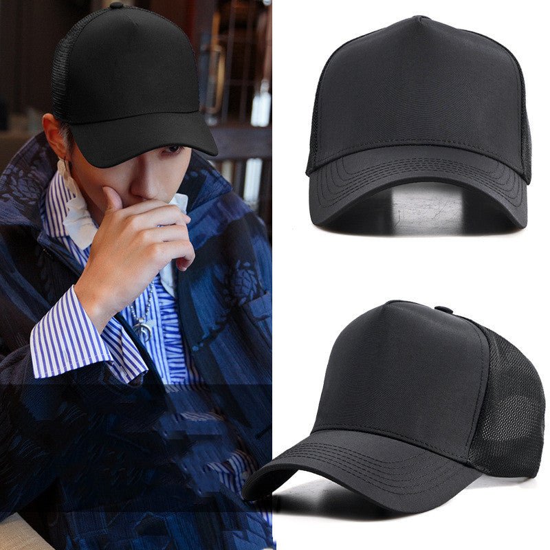 Trucker Hat Foam Mesh Baseball Cap Adjustable Snapback Solid Plain Men Hats Flat - Caps Fitted Little Rock Caps Fitted Little RockCaps Fitted Little Rock